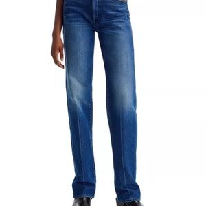 MOTHER Women's Straight Leg Jeans - Blue